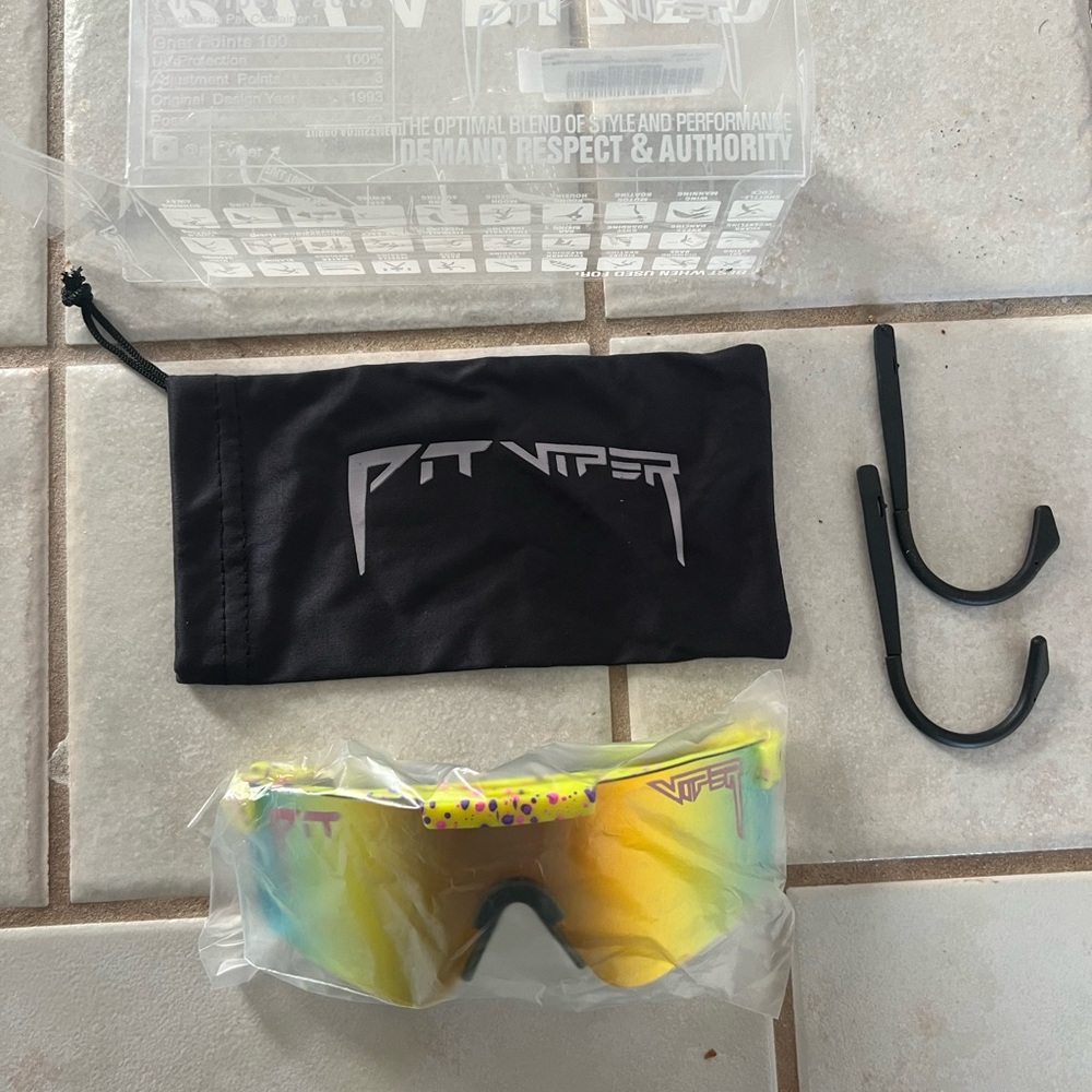 Brand new never worn Pit Viper sunglasses